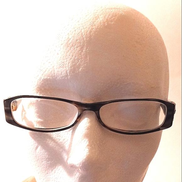 Gucci Women's Eyeglasses GG 3009 SVF Pearl Tortoise Oval Rectangle Frames - Picture 9 of 15